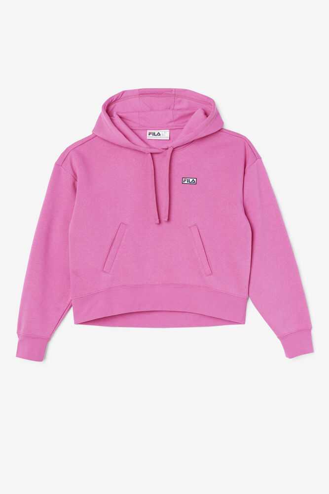 Pink Women\'s FILA Marina Sweatshirt | USA-15657