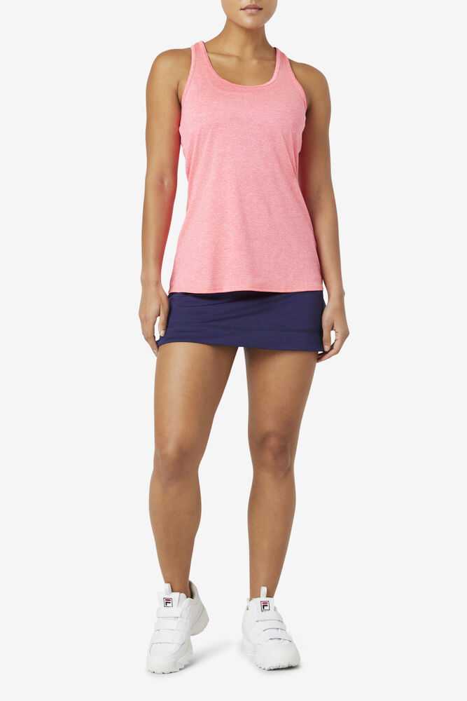 Pink Women's FILA Pickleball Tank Top | USA-15305