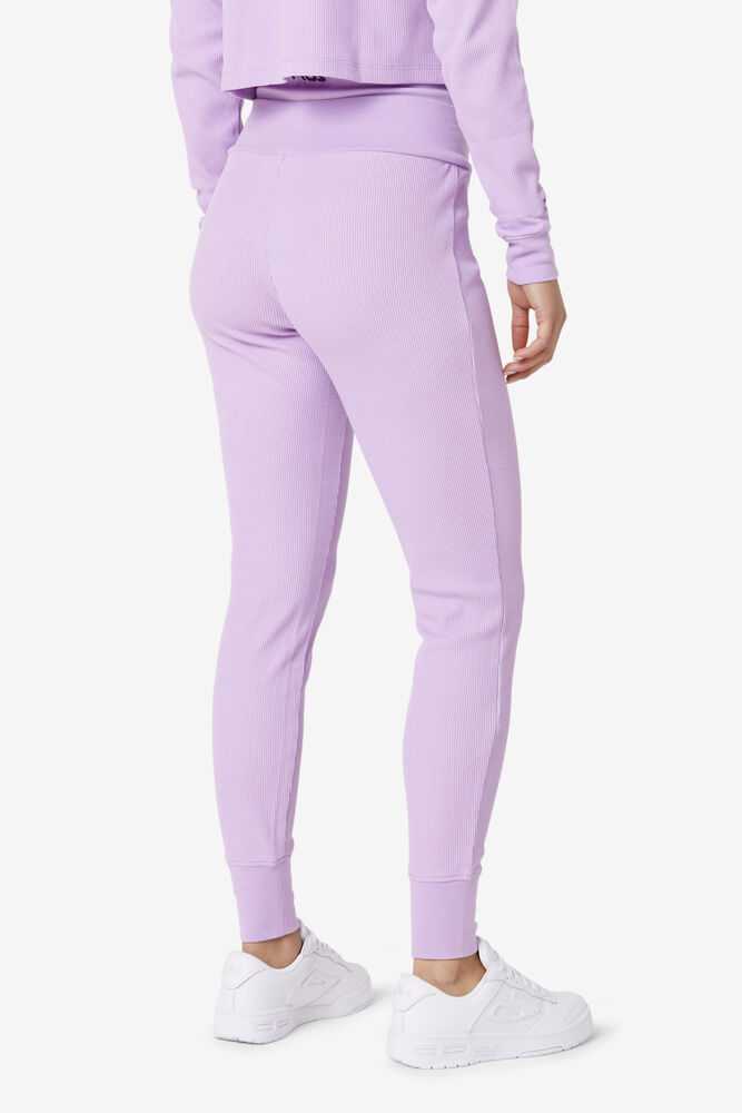 Purple Women's FILA Jordyn Thermal Joggers | USA-15547