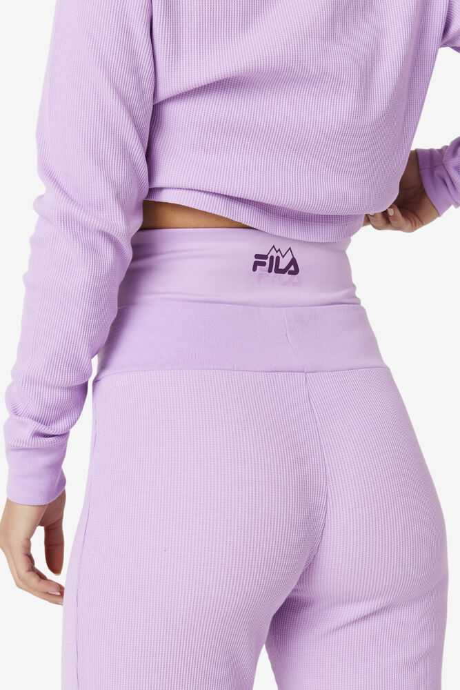 Purple Women's FILA Jordyn Thermal Joggers | USA-15547