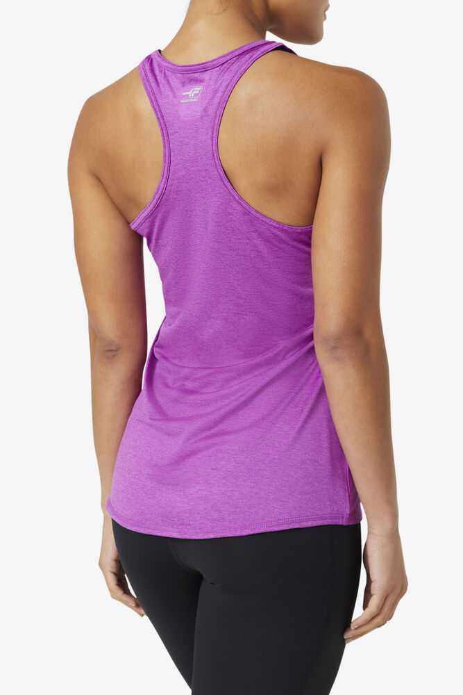 Purple Women's FILA Pickleball Tank Top | USA-15306