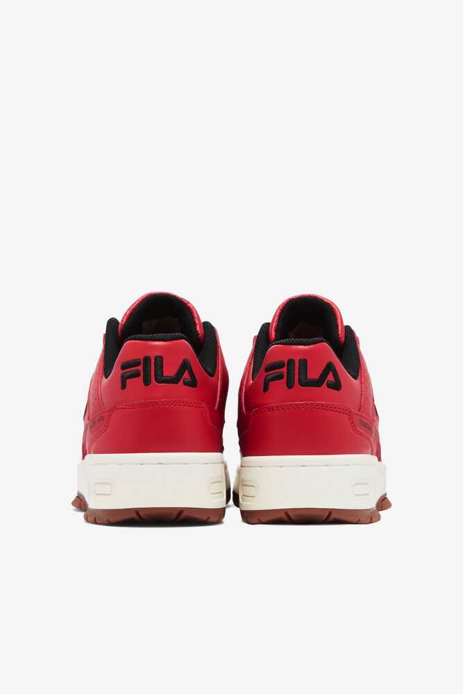 Red Black Men's FILA Teratach 600 Sneakers | USA-274560