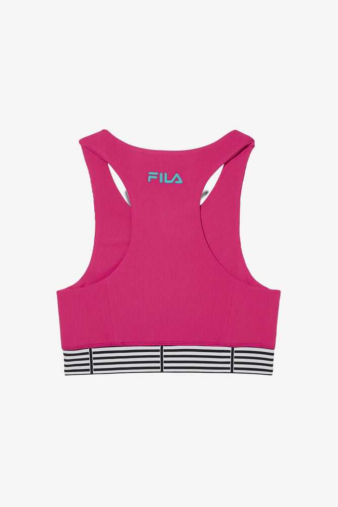 Rose Women's FILA Baseline Tennis Tank Top | USA-15294