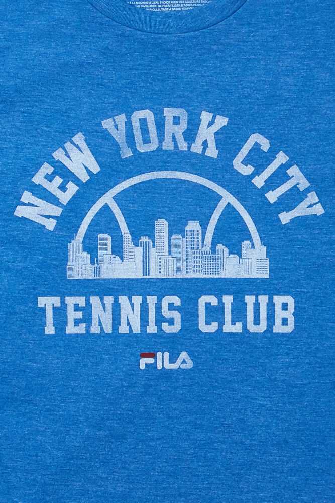 Royal Men's FILA Nyc Tennis Shirts | USA-16024