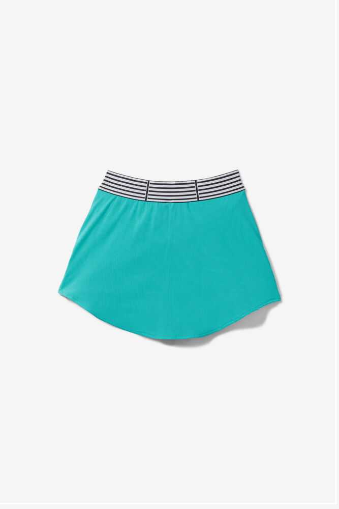 Turquoise Women's FILA Bevans Tennis Skirts | USA-15226