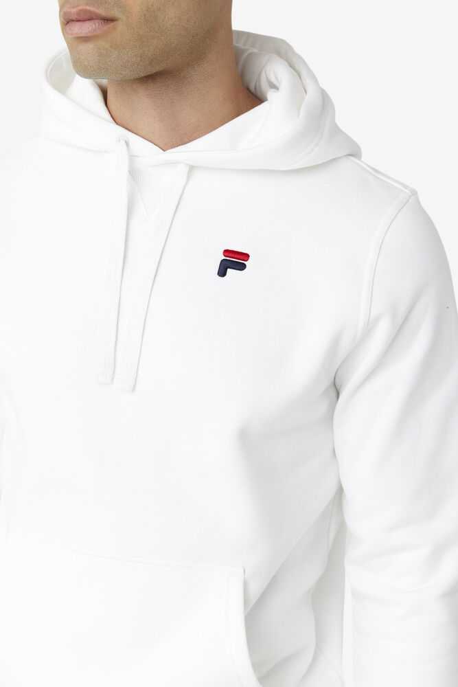 White Men's FILA Godfrey Sweatshirt | USA-361704