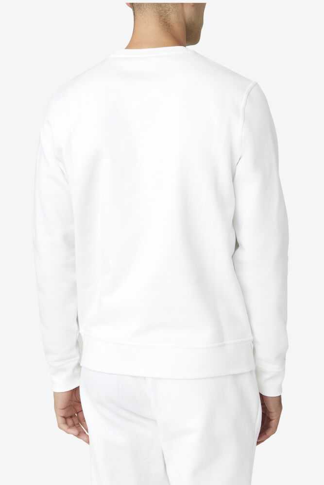 White Men's FILA Kieve Sweatshirt | USA-631897