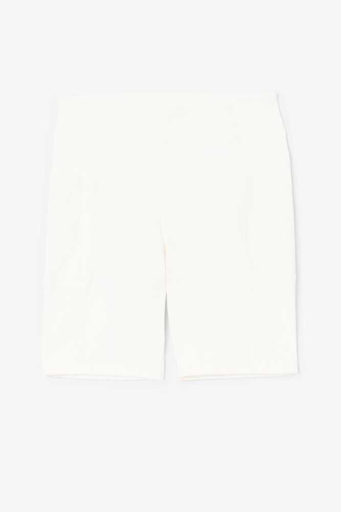 White Women\'s FILA Tiana Bike Shorts | USA-15572