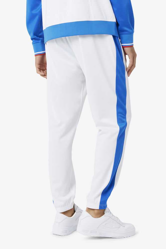 White blue Women's FILA Puerto Rico Track Pants | USA-15481