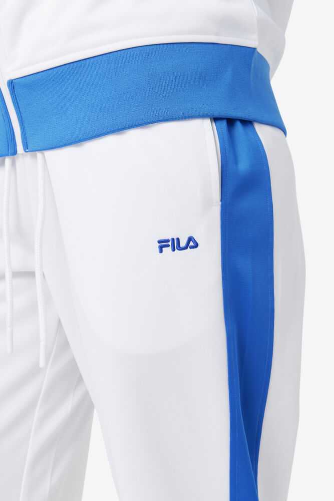 White blue Women's FILA Puerto Rico Track Pants | USA-15481